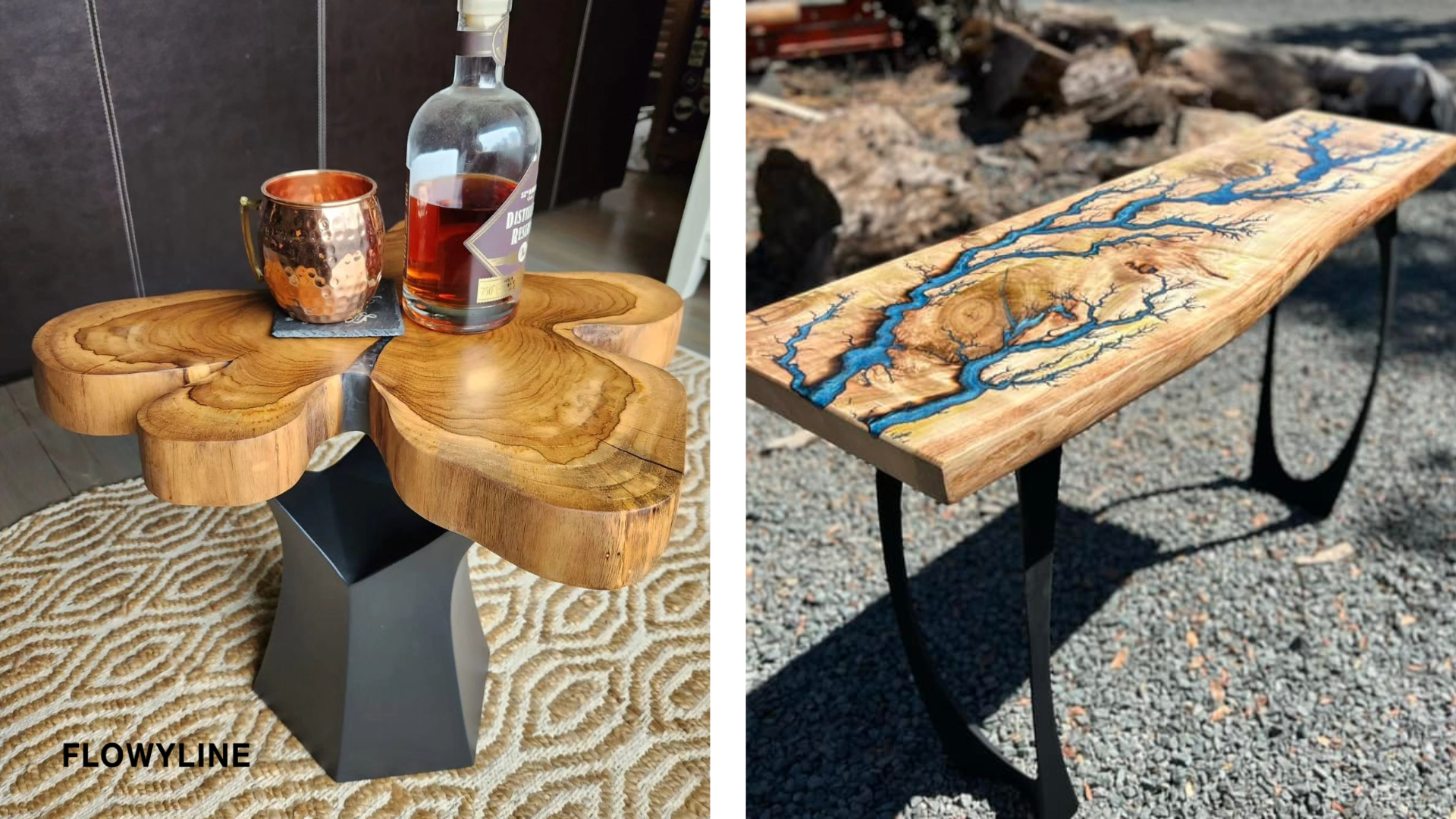 Finding new ideas for your stunning live-edge tables