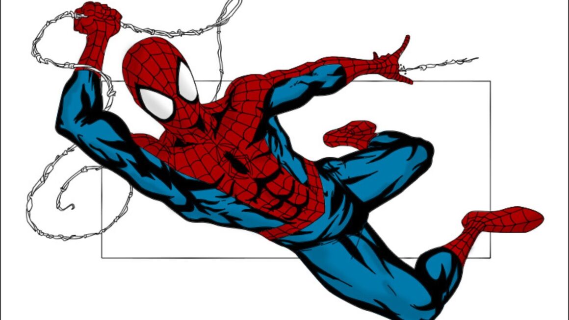 drawing:cuyvl6drpxk= spider man